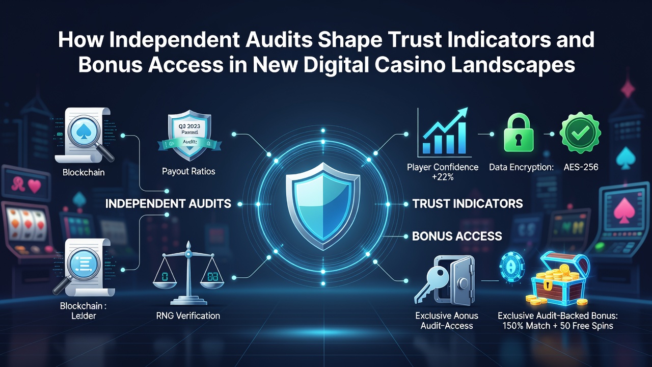 Bonusstrukturen und Audit-Verifizierung in Online-Casinos