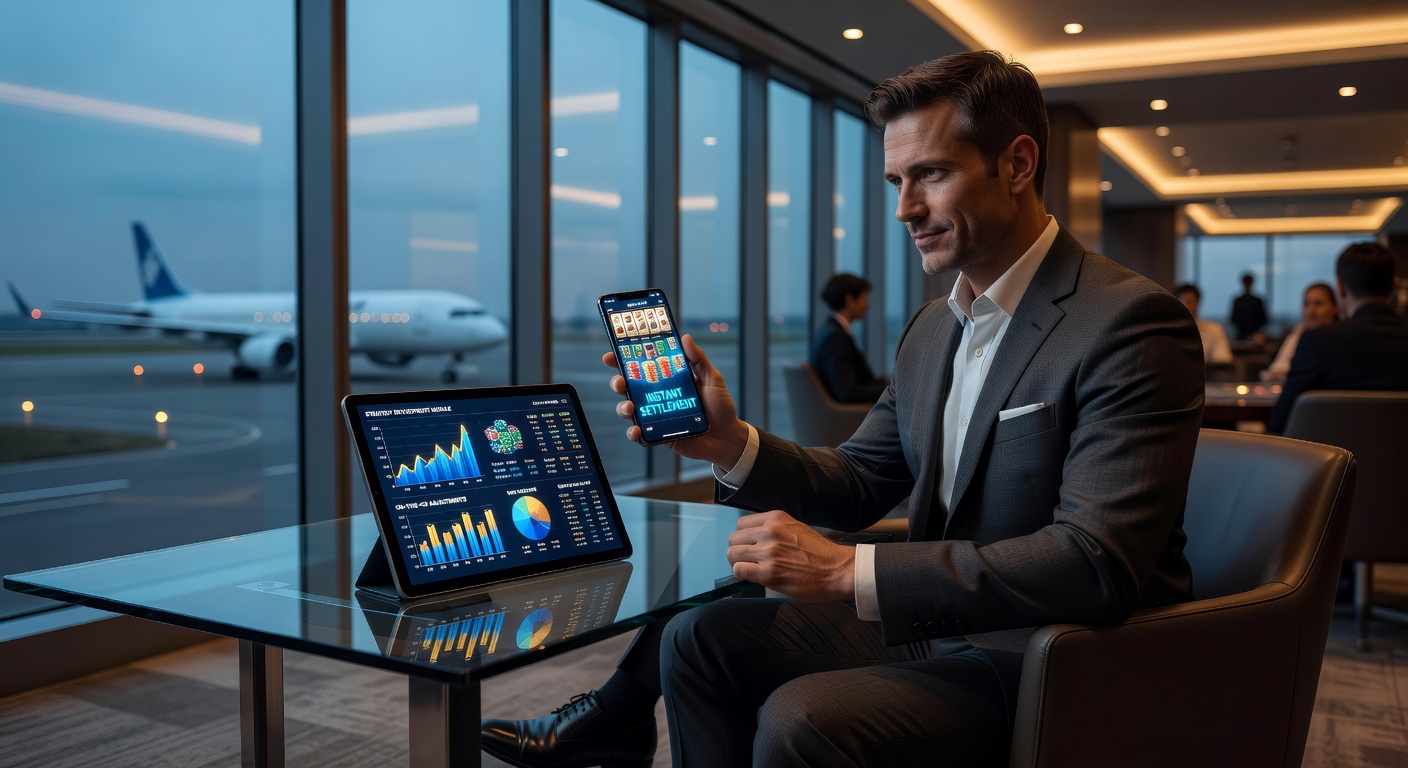 Mobile Casino-Spieler nutzen Instant-Settlement-Funktionen auf tragbaren Geräten für schnelle Anpassungen