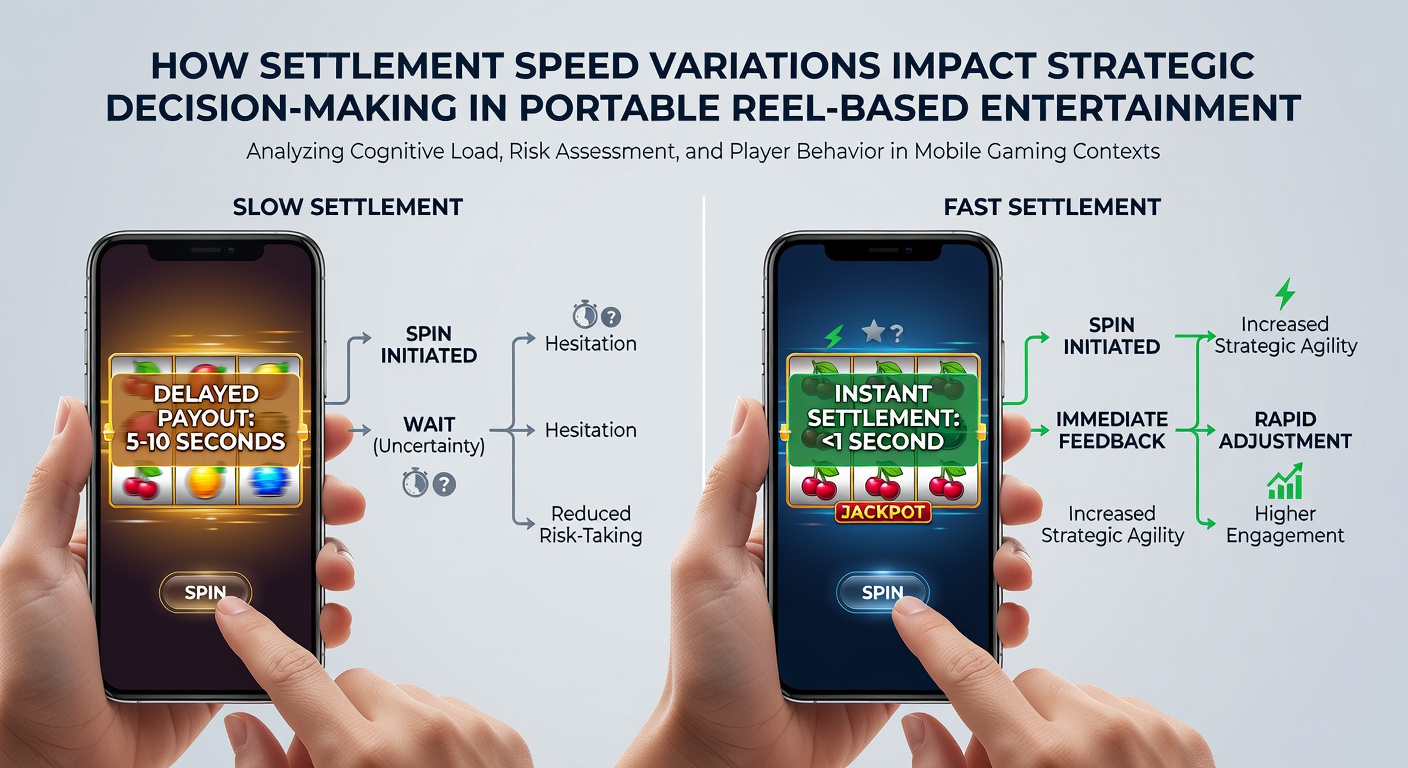 Strategische Anpassungen in mobilen Reel-Spielen durch Settlement-Geschwindigkeiten