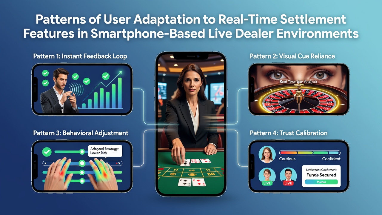 Nutzer passen sich an Echtzeit-Settlement in Live-Dealer-Apps an